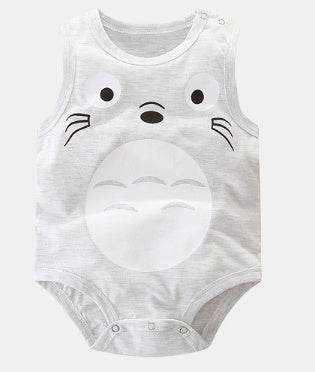 Sleeveless Baby rompers clothes newborn baby clothes - Cindi Book