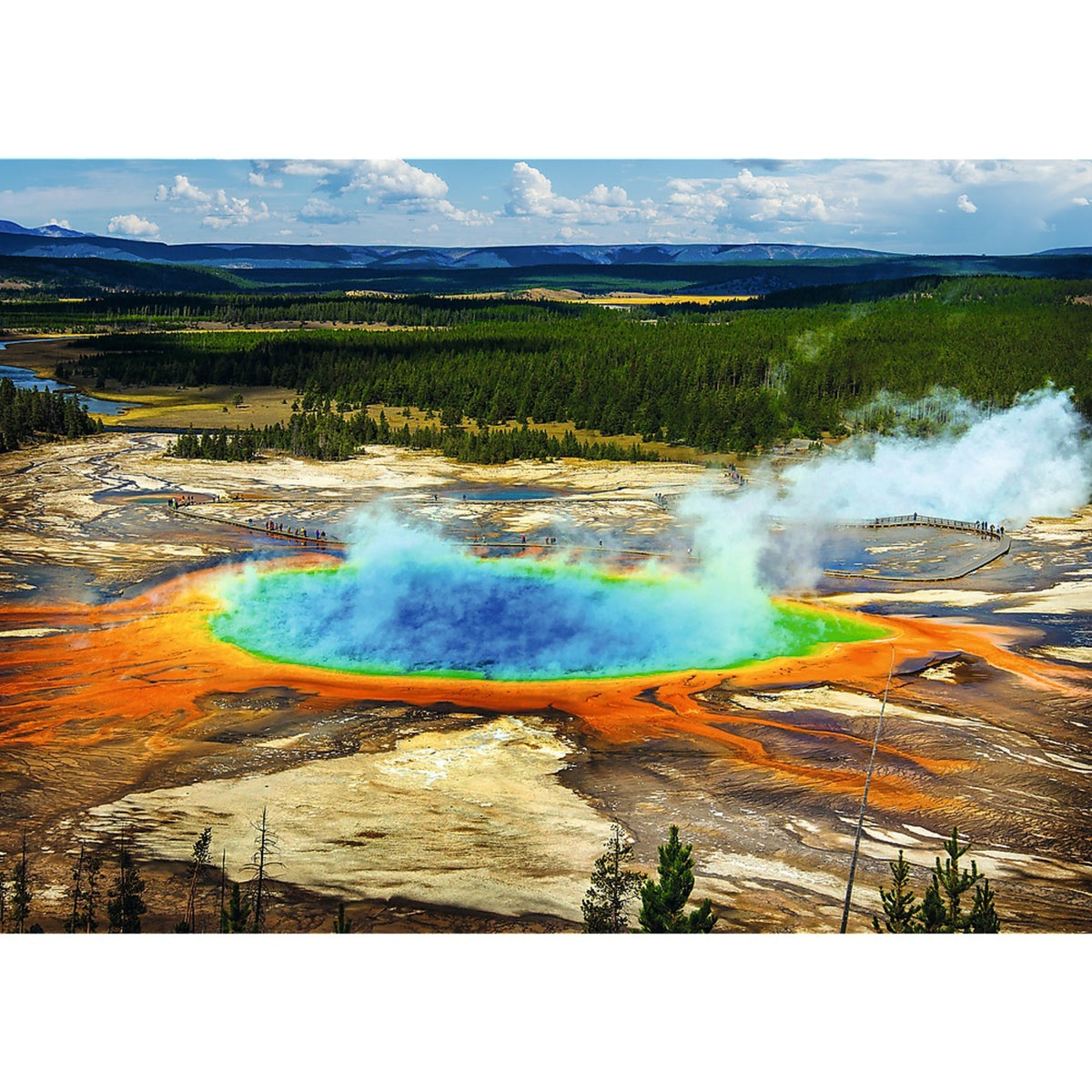 Trefl Red National Parks: Yellowstone 1000 Piece Puzzle