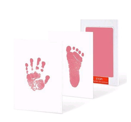 Anti - virus infective baby hand - foot - hand - hand - hand - hand - foot - hand printing table baby footprint - free washing printing oil - Cindi Book