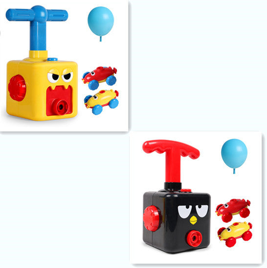 Power Balloon Launch Tower Toy Puzzle  Education Inertia Air Power Balloon Car Science Experimen Toy For Children Gift - Cindi Book