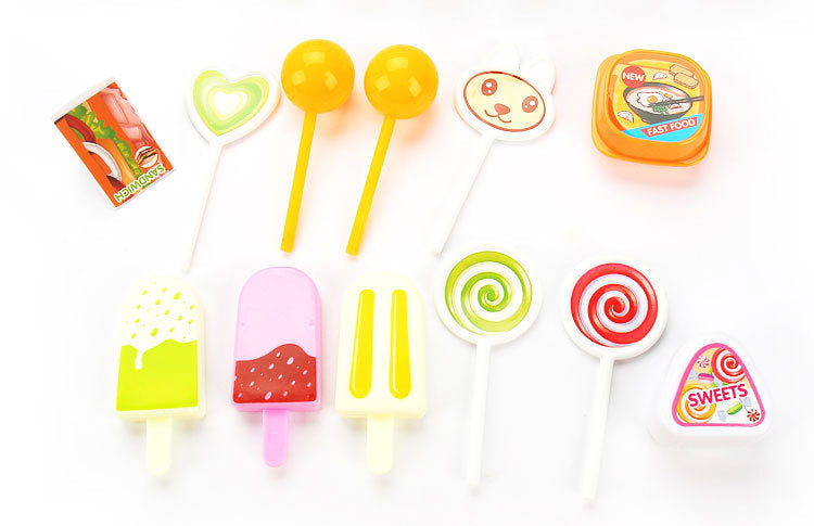 Children Pretend Play Toys Simulation Candy Cart