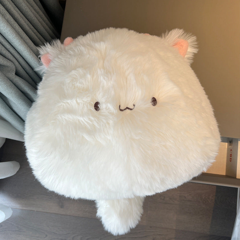 Sleeping Pillow On Bed Cute Long-haired Cat Cat Beast Doll - Cindi Book