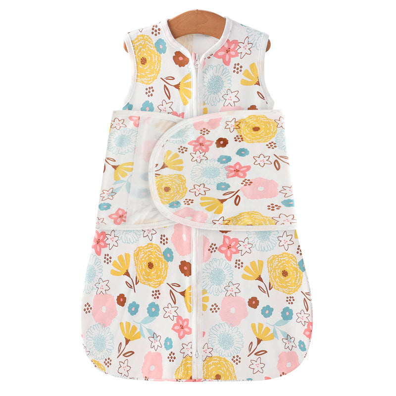 Newborn Summer Vest Sleeping Bag Baby Anti-kick Quilt - Cindi Book