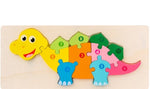 Children's Cartoon Number Animal Puzzle - Cindi Book