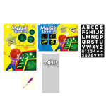 Educational Toy Drawing Pad 3D Magic 8 Light Effects Puzzle Board Sketchpad - Cindi Book