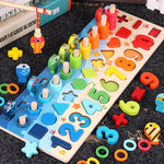 Children 3D Alphabet Number Puzzle Baby Colorful Geometric Digital Letter Educational Toy - Cindi Book