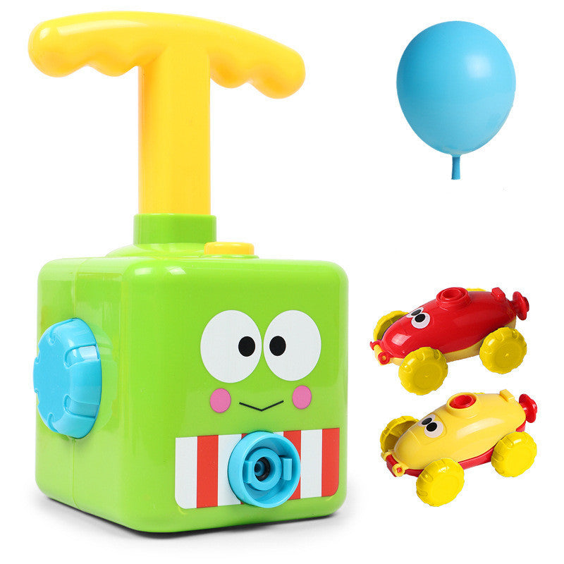Power Balloon Launch Tower Toy Puzzle  Education Inertia Air Power Balloon Car Science Experimen Toy For Children Gift - Cindi Book