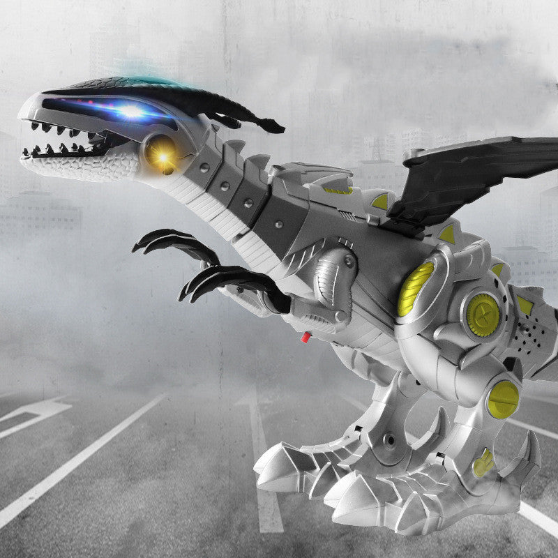 Walking Dragon Toy Fire Breathing Water Spray Dinosaur - Cindi Book