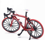 Alloy simulation bicycle decoration road bike - Cindi Book