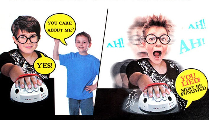 Mini Electric Shock Lie Detector Whole Person Tidy Board Game Game Party Machine Truth-speaking Big Adventure Decompression Toy - Cindi Book