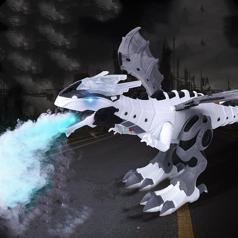 Walking Dragon Toy Fire Breathing Water Spray Dinosaur - Cindi Book