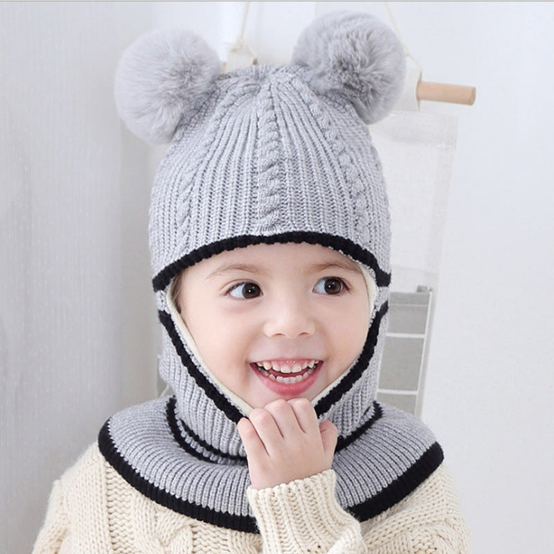 Baby winter scarf hat - Cindi Book