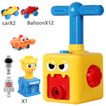 Power Balloon Launch Tower Toy Puzzle  Education Inertia Air Power Balloon Car Science Experimen Toy For Children Gift - Cindi Book