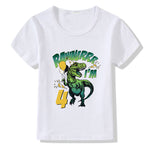 Children's T-shirt Numbers 1-9 Birthday T-shirt - Cindi Book