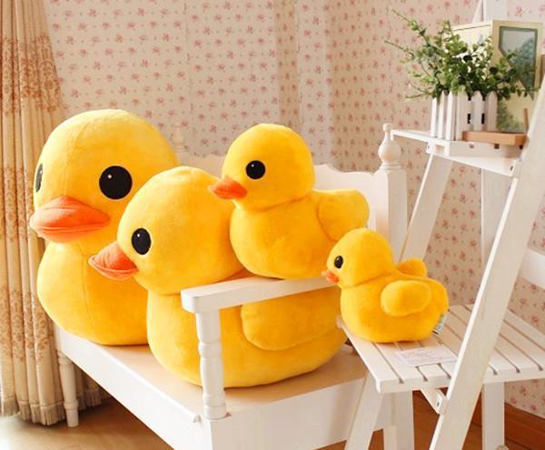 Small yellow duck plush toy - Cindi Book