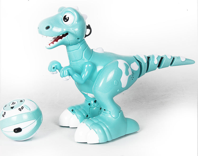 RC Dinosaur Intelligent Electronic Spray Music Dance 2-Colors Remote Control Dragon Animal Robots Child's Toys For Kids Gift - Cindi Book