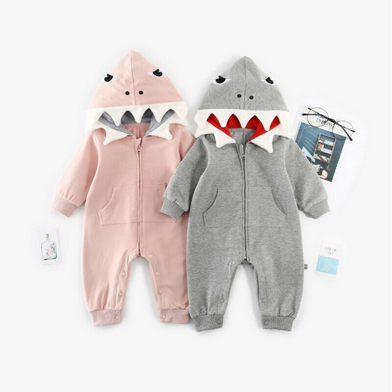 Cartoon shark hooded robes - Cindi Book