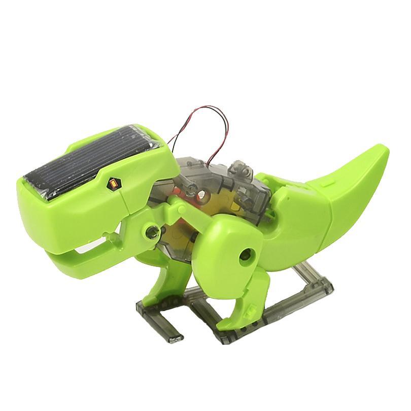 High Tech DIY 4in1 Transforming Solar Powered DinoRobot - Cindi Book
