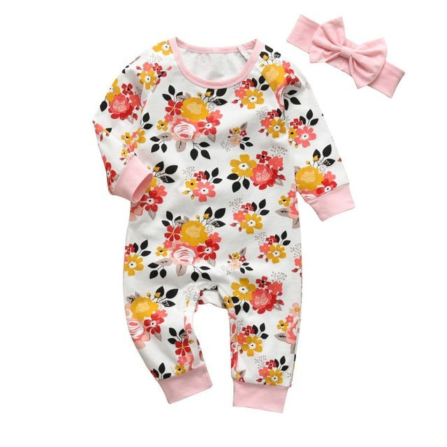 Baby print jumpsuit - Cindi Book