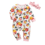 Baby print jumpsuit - Cindi Book