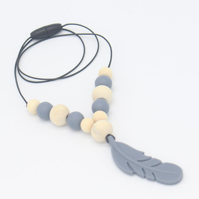 Baby Soothing Teether Protects Safety Baby Teether Necklace - Cindi Book
