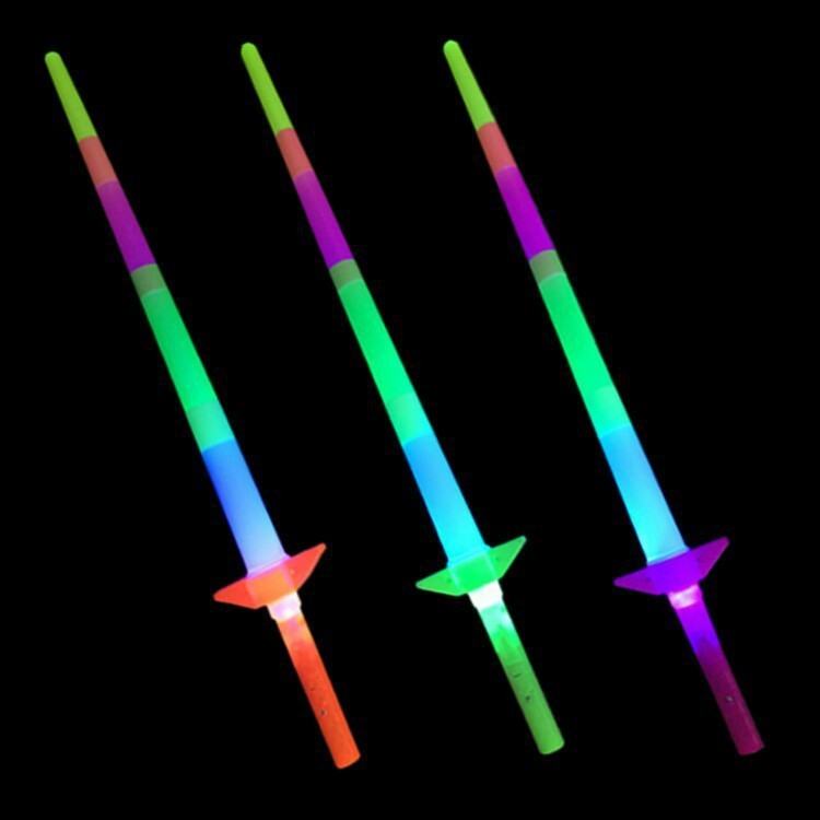 Luminous Wand Children''s Magic Wand Concert Props Fluorescent Wand Floor Stand Luminous Toys Pop Up Fairy Wand Night Light