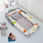 Cotton Portable Baby Crib Newborn Foldable - Cindi Book