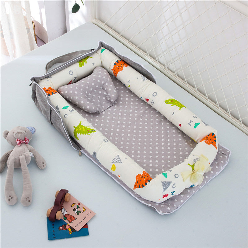 Cotton Portable Baby Crib Newborn Foldable - Cindi Book