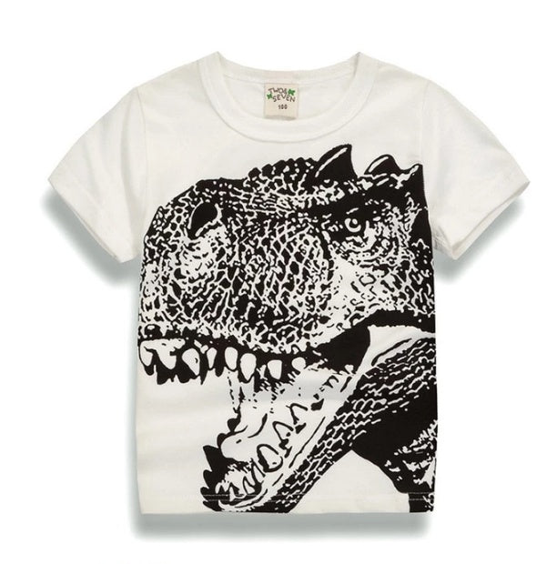Children's Wear Summer New Korean Children's Boys Cotton T-shirt Men's Treasure In Children's Short Sleeves - Cindi Book
