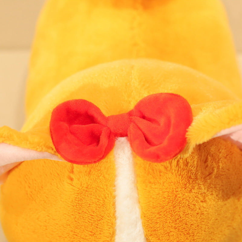 Peach Heart Butt Corgi Doll Corgi Dog Plush Toy - Cindi Book