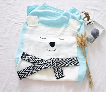 Animal Cartoon Baby Blanket - Cindi Book