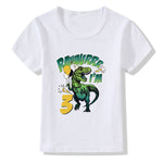 Children's T-shirt Numbers 1-9 Birthday T-shirt - Cindi Book