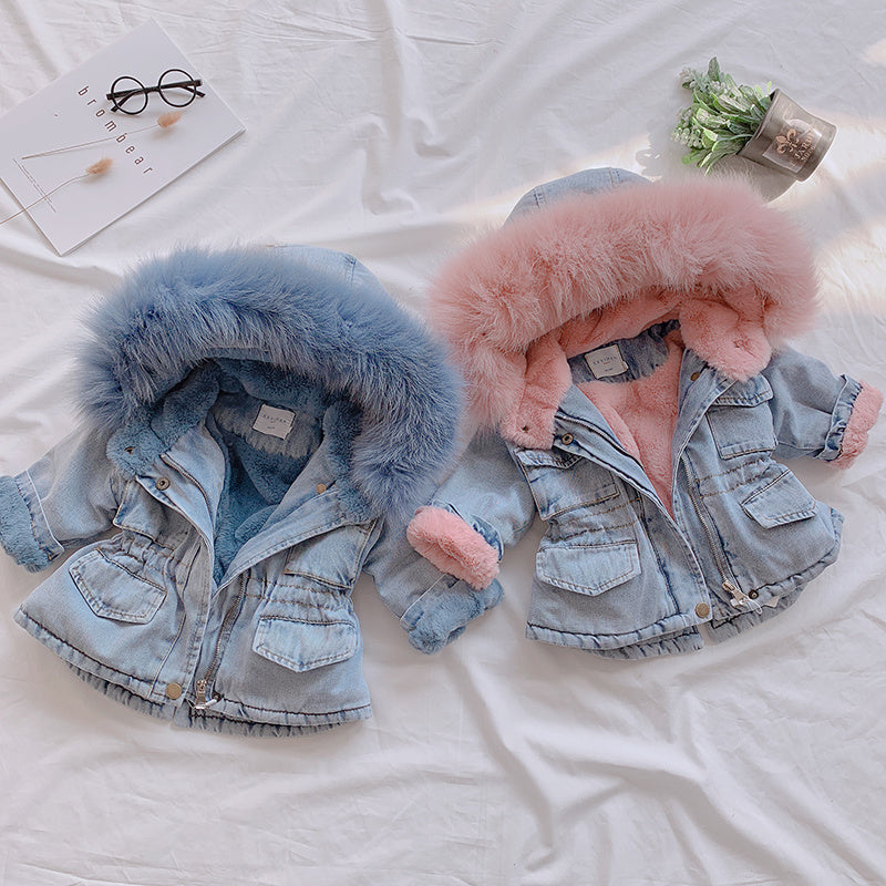 Girl denim coat - Cindi Book