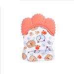 Baby teether baby anti-bite silicone molar gloves children's sound toys - Cindi Book