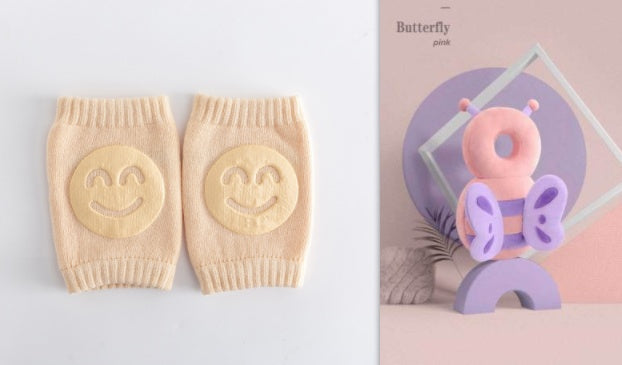 Summer Terry Baby Socks Toddler Crawling Knee Pads - Cindi Book