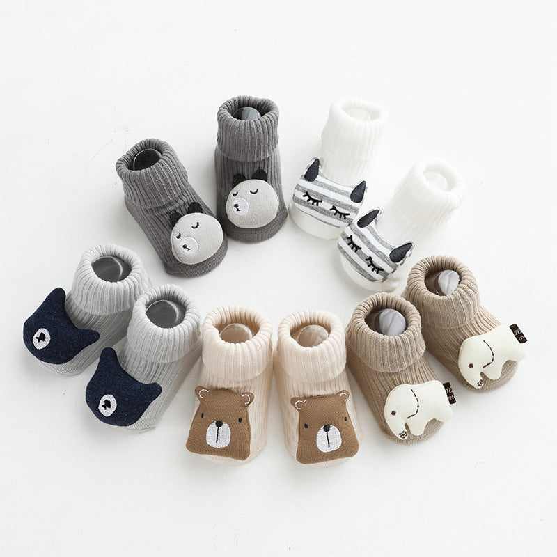 Baby Socks Dispensing Glue Non-Slip Loose Baby Socks Children Floor Socks - Cindi Book