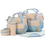 Baby Diaper Bag Suits For Mom Baby Bottle Holder Mother Mummy Stroller Maternity Nappy Bags Sets - Cindi Book