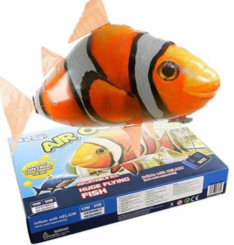 Remote control flying fish inflatable shark clown fish balloon - Cindi Book