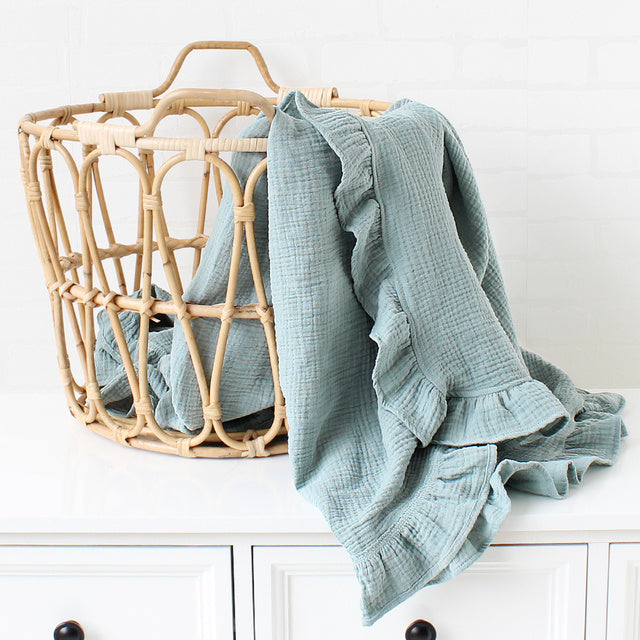 Baby Blanket Ver Ruffle Newborn - Cindi Book
