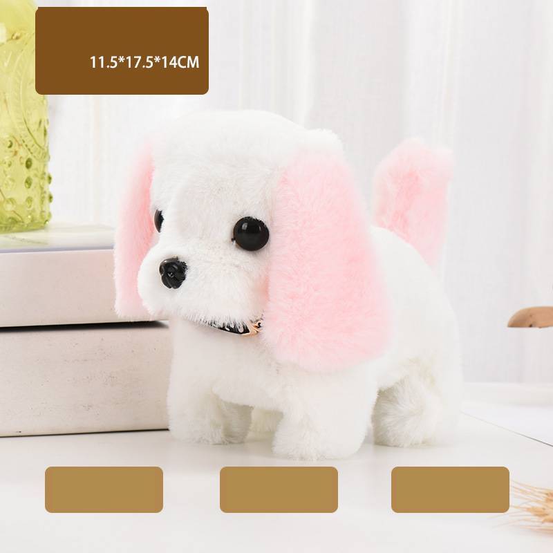 Simulation Electric Dog Plush Children's Toy - Cindi Book