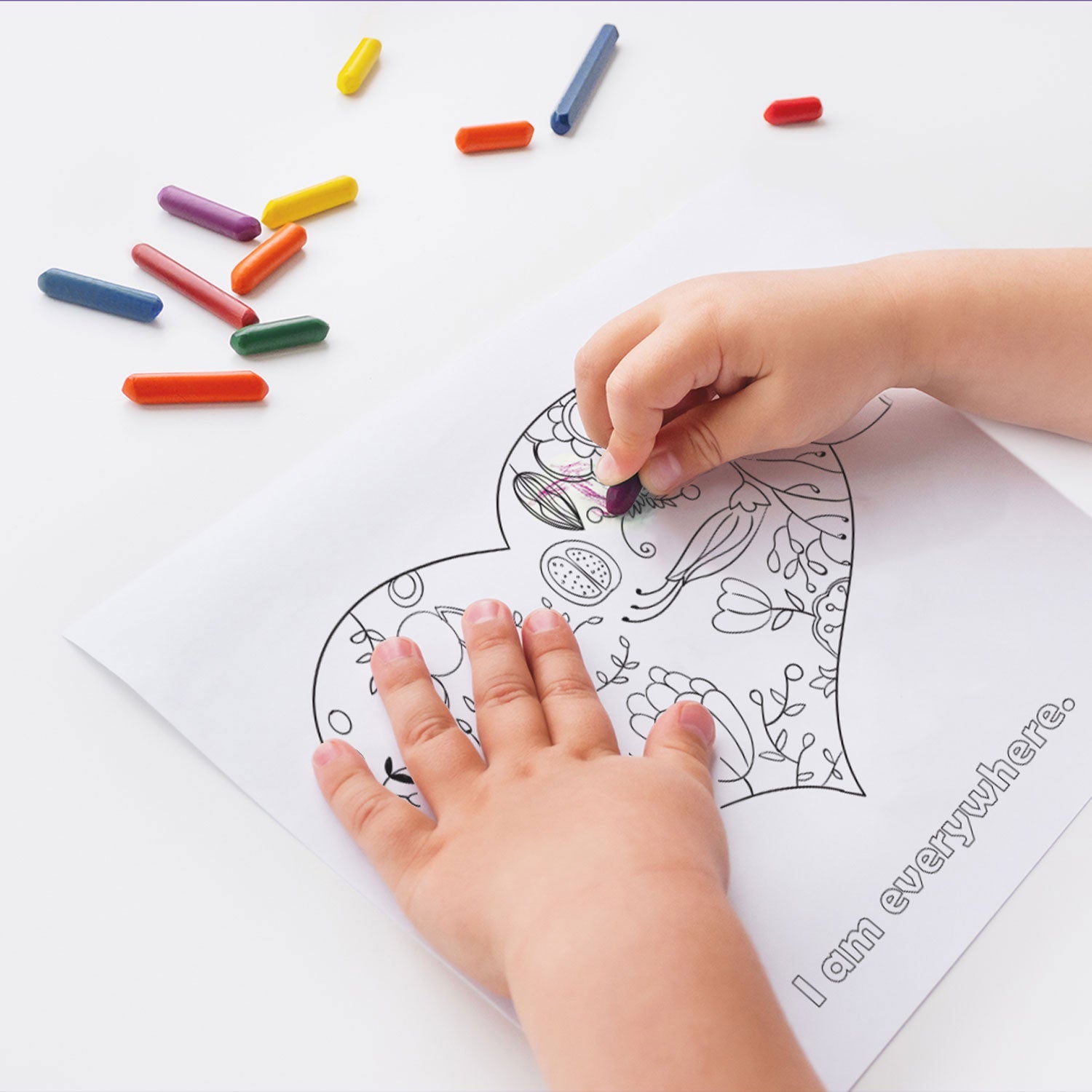 Printable Coloring Pages- The Prayer Who Searched for God