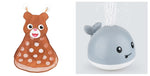 New Baby Bathroom Bath Electric Induction Whale Spray Small Toy - Cindi Book