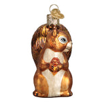 Old World Christmas Squirrel Ornament - hand-blown glass Christmas tree ornament (view 5)