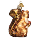 Old World Christmas Squirrel Ornament - hand-blown glass Christmas tree ornament (view 4)