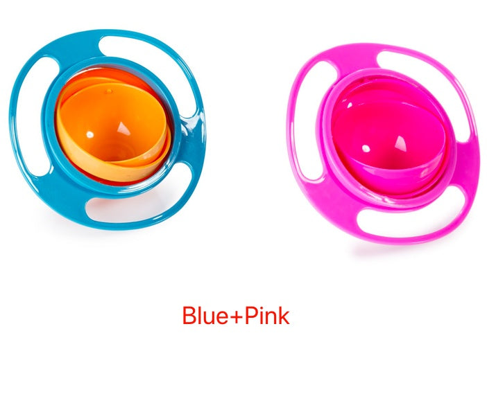 360 Rotate Universal Spill-proof Bowl Dishes - Cindi Book