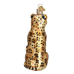 Old World Christmas Leopard Ornament - hand-blown glass Christmas tree ornament (view 4)
