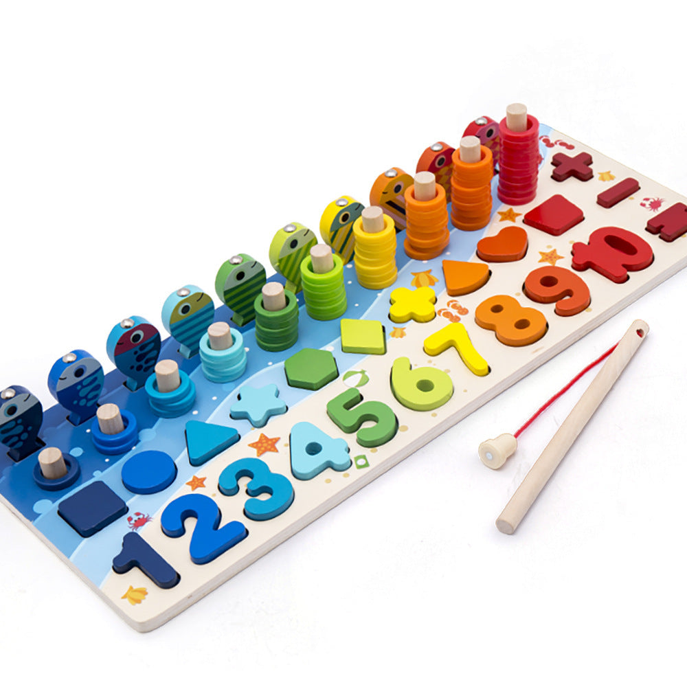 Children 3D Alphabet Number Puzzle Baby Colorful Geometric Digital Letter Educational Toy - Cindi Book