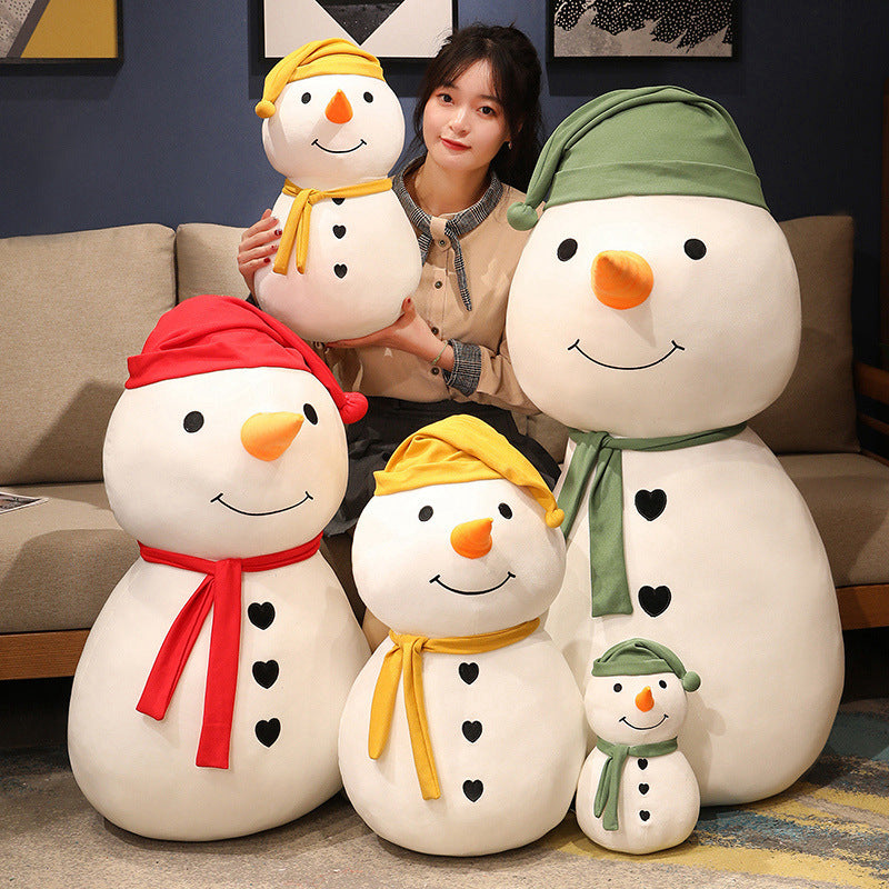 Winter Christmas Love Snowman Plush Toy - Cindi Book