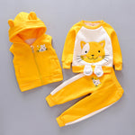 Children's thick three-piece suit - Cindi Book