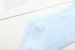 Baby Infants Kids Toddlers Girls Boys Knee High Socks Tights Leg Warmer Ribbon Bow Solid Cotton Stretch Cute Lovely - Cindi Book